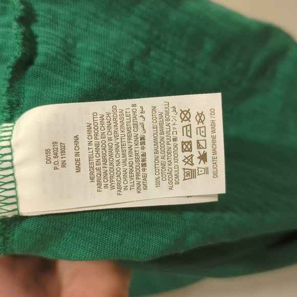 Boden Women's Emerald Green Cotton Cutwork T Shirt Dress - Picture 8 of 8